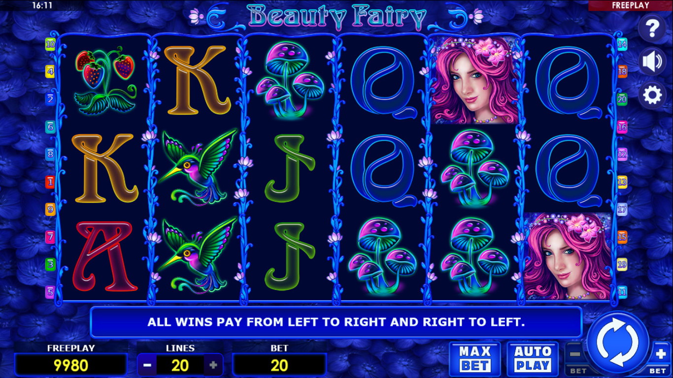 «Beauty Fairy» — играть в слоты онлайн на сайте казино Вулкан